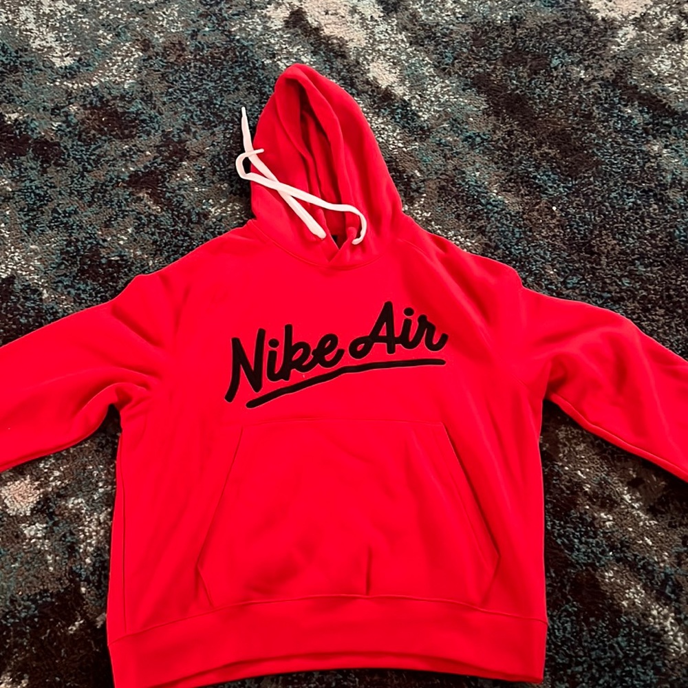 Vintage red Nike air hoodie